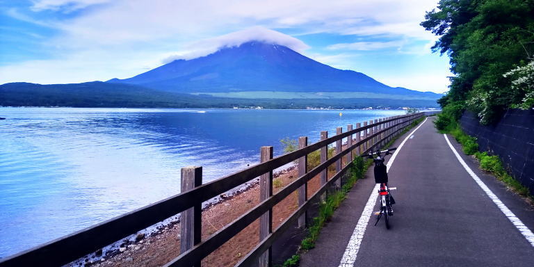 愛機と富士山